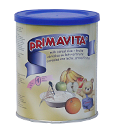 Primavita milk cereal rice with fruits