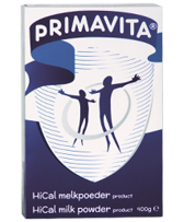 Primavita HiCal milk powder product